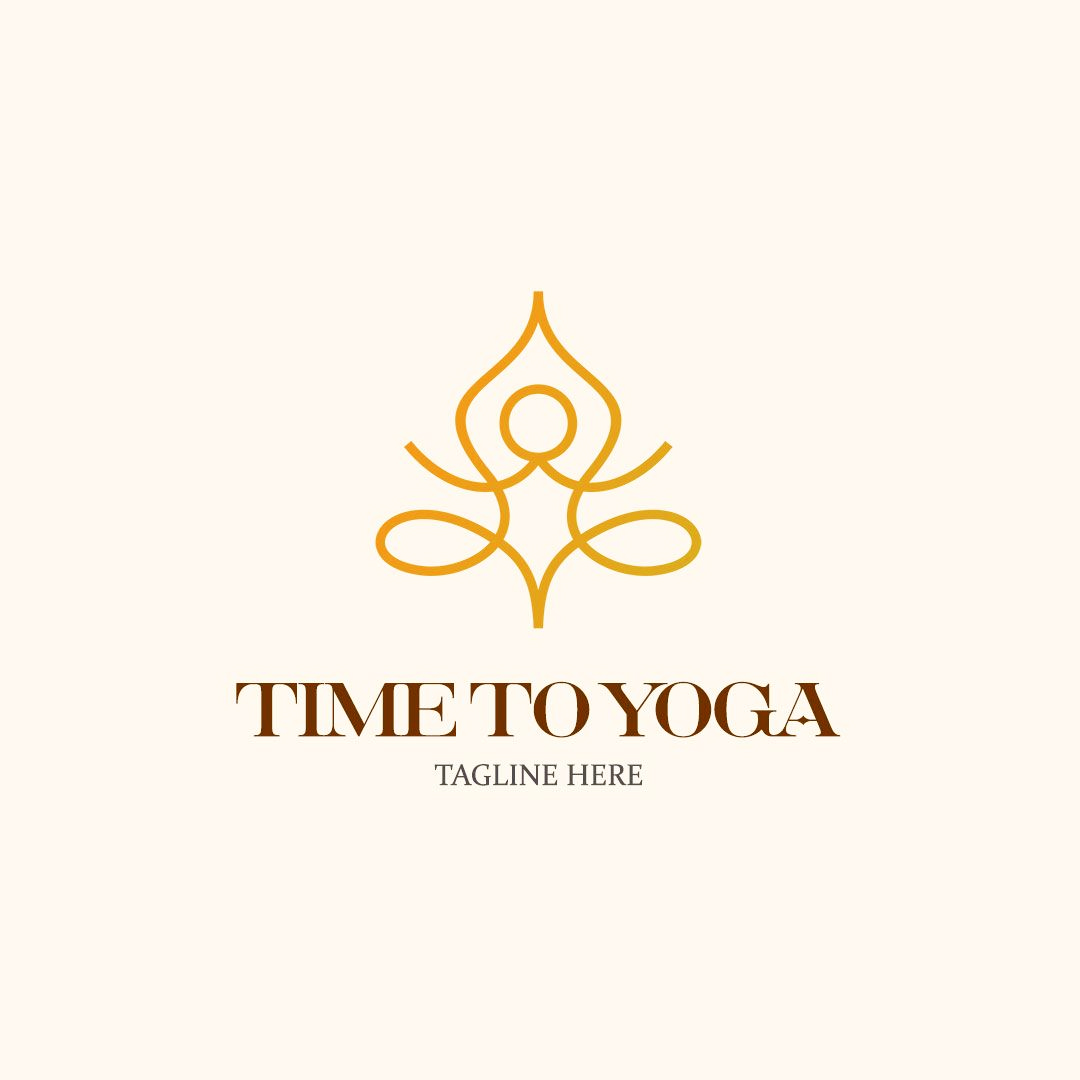 Yellow-Simple-Time-to-Yoga-Logo